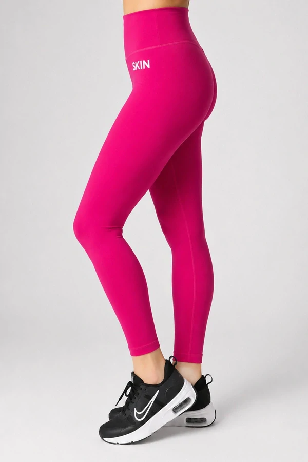 Pilates legíny Magenta