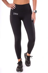 Zateplené legíny RUNNER GIRL černé