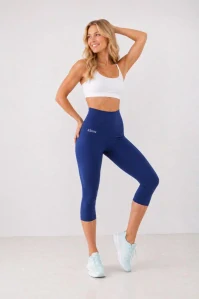 sportovní legíny 3/4 CAPRIS navy/tmavě modrá