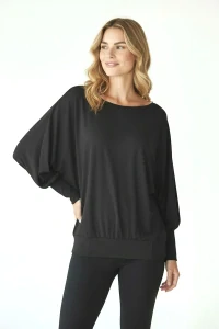 Taneční blůza ve stylu kimono LATINA black