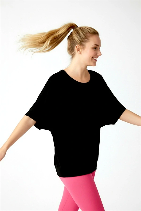 Kimono blůza na tanec KIZOMBA Black