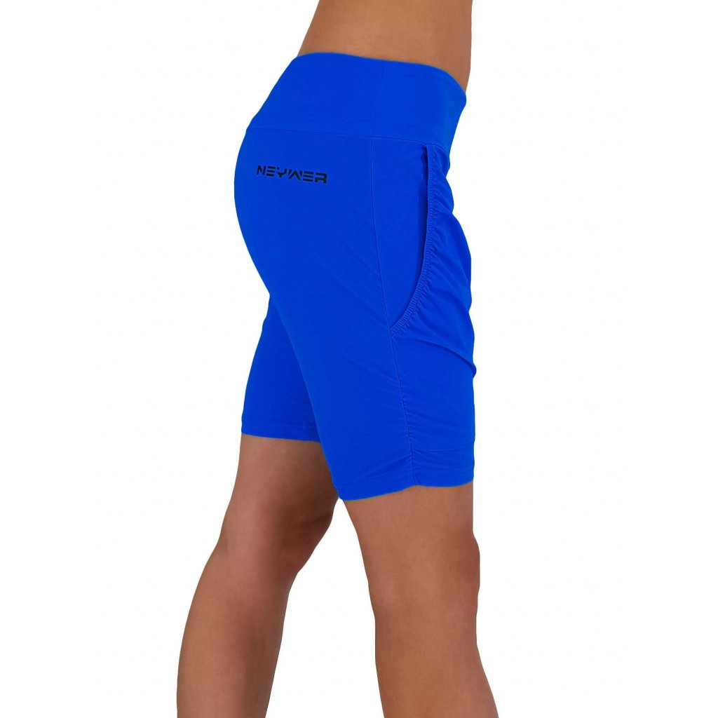 Dámské funkční elastické sportovní kraťasy NEYWER EG323 modré