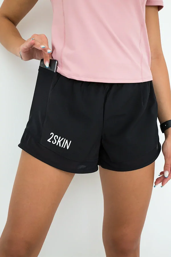 Sportovní kraťasy RACING černé