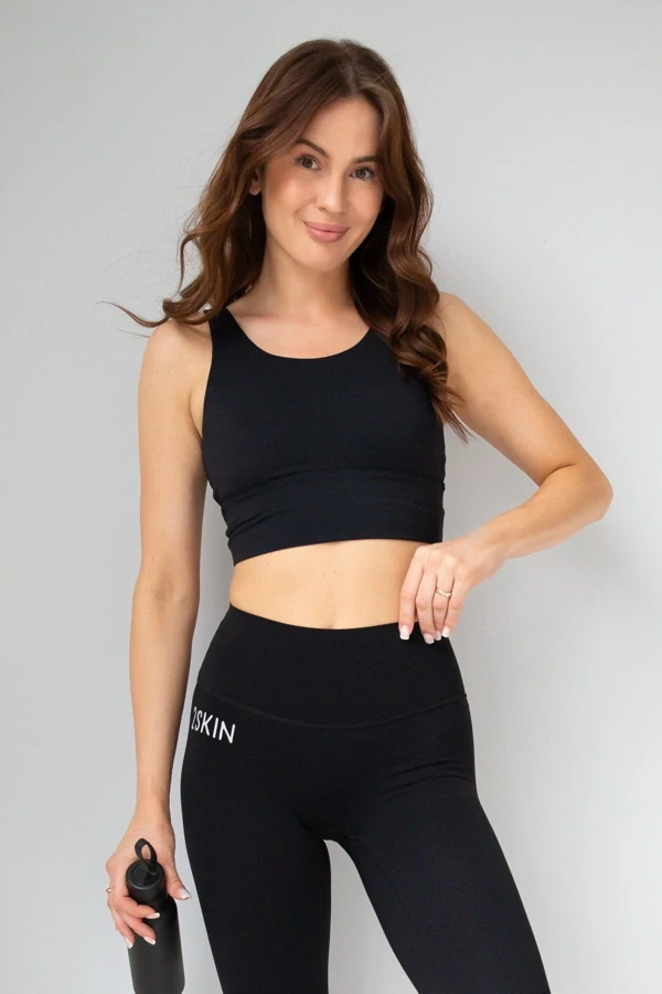 Černá fitness podprsenka HARMONY