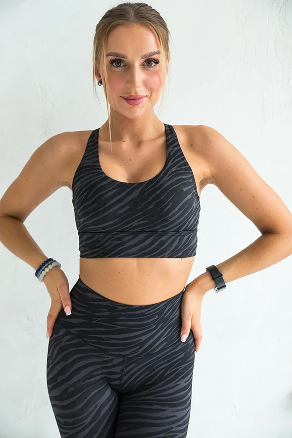 Sportovní podprsenka ZEBRA extra soft