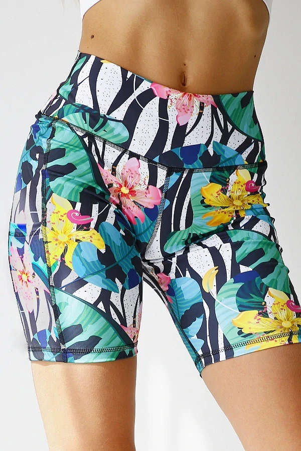 Krátké běžecké legíny MOONFLOWER