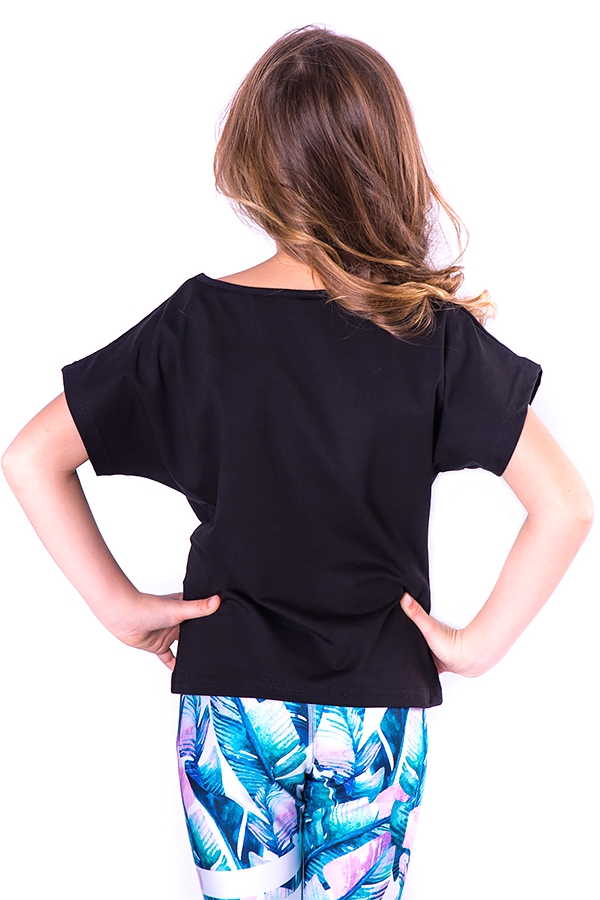 Dětské tričko DISCO black