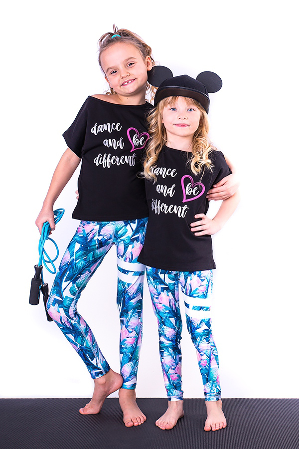 Dětské tričko DISCO black