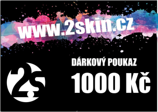 Dárkový poukaz v hodnotě 1000 Kč