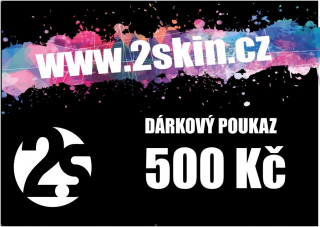 Dárkový poukaz v hodnotě 500 Kč